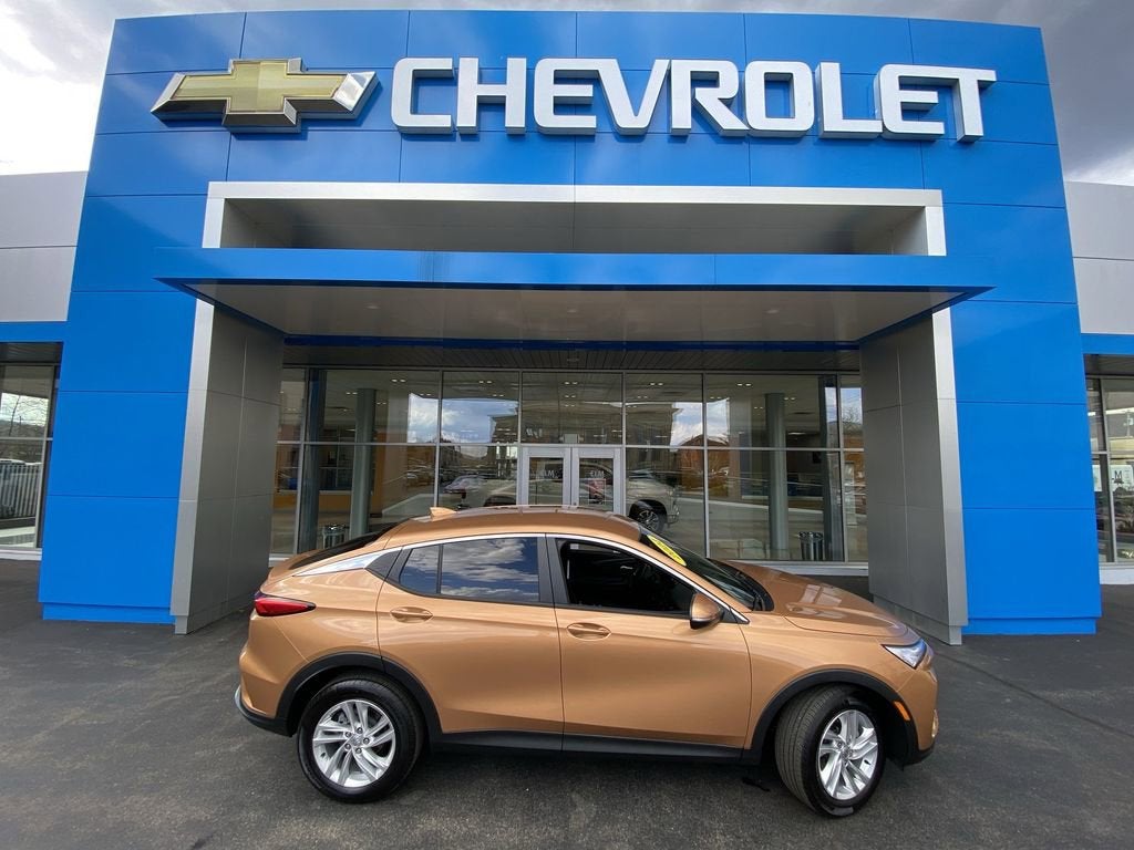 2024 Buick Envista Preferred in Copper Ice Metallic — front three-quarter view